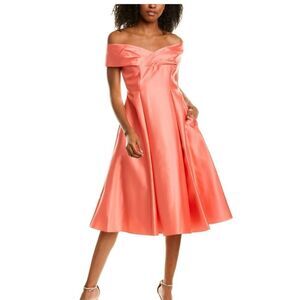 Adrianna Pappell Mikado Midi Dress